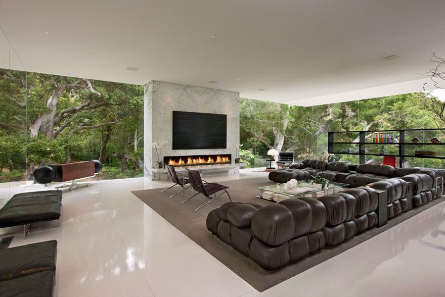 Minimalist living room design 
