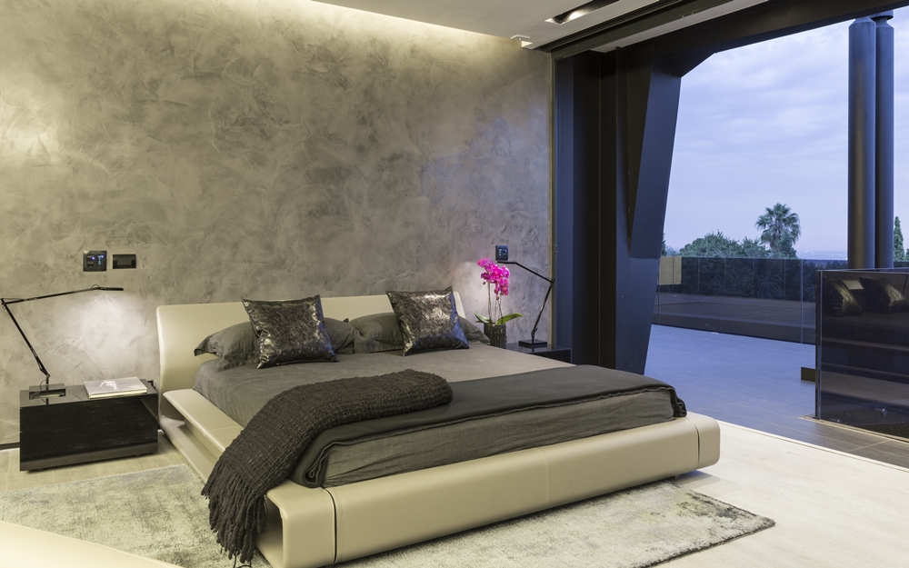 Modern bedroom in one of the best houses in the world